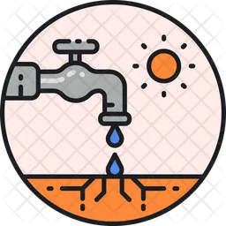 Water Scarcity  Icon