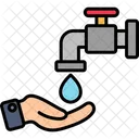 Water Scarcity Water Save Icon