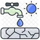 Water Scarcity  Icon