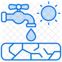 Water Scarcity  Icon