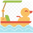 Boat Duck Funfair Icon