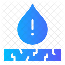 Water shortage  Icon
