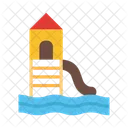 Water Slide Water Park Icon