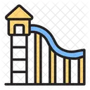 Water Slide Water Park Icon