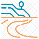 Water Slide Recreation Fun Icon