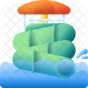 Water Slide Water Park Icon