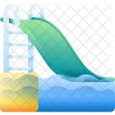 Water Slide Water Park Icon