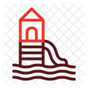Water Slide Water Park Icon