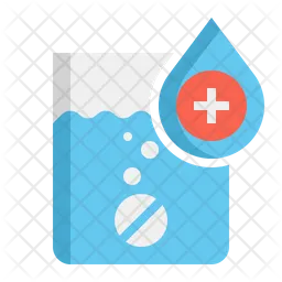 Water Soluble  Icon