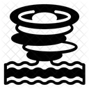 Water Spot Storm Water Wave Icon