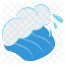 Water Natural Disaster Storm Icon