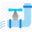 Water Supply Pipe Plumbing Icon