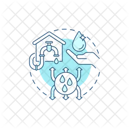Water supply  Icon