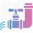 Water Supply Pipe Plumbing Icon
