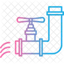 Water Supply Pipe Plumbing Icon