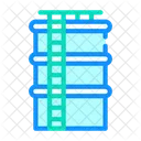 Water Tank Color Icon