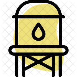 Water tank  Icon