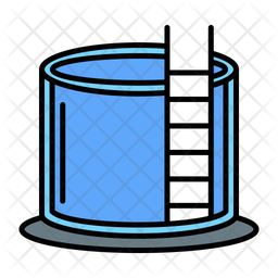 Chemical tanks, liquid containers, municipal storage tank, storage tank,  water storage tank icon - Download on Iconfinder