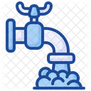 Water Tap Faucet Pipe Icon