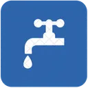 Tap Water Toilet Icon