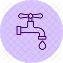 Water Tap Pentaglow Icon