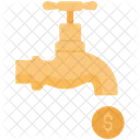 Water Tape Cent Cash Icon