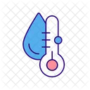 Water temperature measurement  Icon