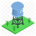 Water Reservoir Water Tank Water Storage Icon