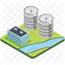 Water Tower Water Storage Water Tank Icon