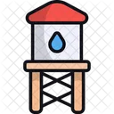 Water Tower Water Reservoir Water Storage Icon