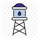 Water Tower Water Water Storage Icon