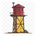 Water Tower Water Water Storage Icon