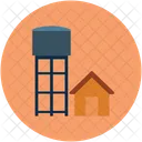 Water Tower Plant Icon