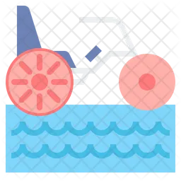 Water Tricycle  Icon