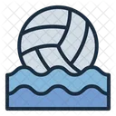 Water Volleyball Volleyball Aquatic Sport Icon