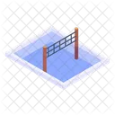 Volleyball Mesh Sports Net Water Volleyball Net Icon