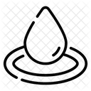Wave Ripple Drop Icon