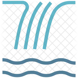 Water waves  Icon