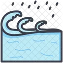 Water Waves Sea Icon