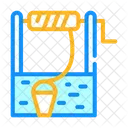 Water Well Color Icon