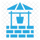 Water Well Well Water Bucket Icon