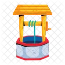 Water Hole Water Well Well Structure Icon