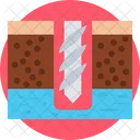 Water well drilling  Icon