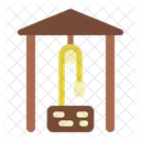 Water Well Garden Construction Icon