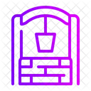 Water Well Farming And Gardening Irrigation Icon