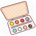 Watercolor Palette Color Palette Art Tool Icon