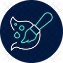 Watercolor Paint Art Icon