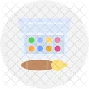 Watercolor  Icon