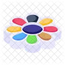 Watercolor Plate  Icon