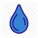 Waterdrop Glass Alcohol Icon